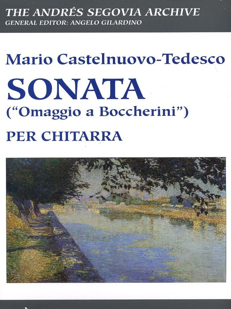 Sonata ( Omaggio A Boccherini) Op 77